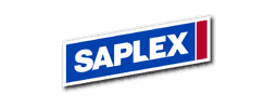 Logo de Saplex - Fondo azul con leyenda SAPLEX, logo en diagonal
