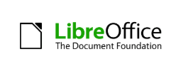 Logo LibreOffice, con leyenda The Document Foundation